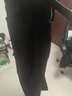主意范（ZHUYIFAN）胖子大碼彎刀牛仔褲男顯瘦顯高直筒高街寬松闊腿黑色微喇褲子潮 GK24097黑色 4XL 180-200斤寬松 曬單實(shí)拍圖