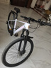 鳳凰山地自行車(chē)鎂合金越野車(chē)藍圖變速成人男女青少年競賽山地車(chē) XT800 鎂合金油碟-靚白粉 27.5英寸【170CM-195CM】 27速 曬單實(shí)拍圖
