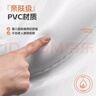 UOSU洗頭盆臥床病人用平躺式老人孕婦不彎腰護理全癱在家床上洗頭神器 白色  洗頭盆+打氣筒【不咯脖子易收納】 曬單實(shí)拍圖