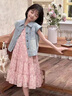 G.DUCKKIDS小黃鴨童裝女童夏季套裝2025新款兒童衣服夏裝女孩背心馬甲兩件套 馬甲裙子套裝 薄款 170 尺碼15~16歲【160-170cm】 曬單實(shí)拍圖