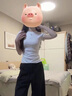 多想余正肩短袖女純棉短袖t恤女士?jī)?nèi)搭白色t恤打底衫純欲上衣辣妹半袖 辣妹正肩短袖【白色】 L 建議90-110斤 曬單實(shí)拍圖