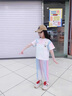 G.DUCKKIDS童裝女童夏裝套裝兒童衣服女大童夏季25新款短袖防蚊褲運(yùn)動(dòng)裝女孩 套裝 140 尺碼9~10歲【130-140cm】 曬單實(shí)拍圖