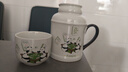 緣宿 FATEHOUSE熊貓打麻將小暖壺杯子馬克杯帶蓋中式陶瓷水杯保溫瓶泡茶辦公杯子 熊貓打麻將暖壺(帶茶漏) 曬單實(shí)拍圖
