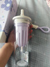 ONEDAY大容量水杯女士生高顏值成人吸管杯茶漏隔泡花茶涼水杯辦公室可愛 白色（茶隔+吸管）650ml 曬單實拍圖