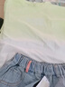 艾卡諾 I.KARNOW女童短袖T恤夏季洋氣時(shí)髦兒童純棉上衣漸變女孩夏裝大童半袖體恤 18907漸變綠+6018藍色【套裝】 120 曬單實(shí)拍圖