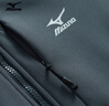 美津濃（MIZUNO）軟殼衣男女外套加絨大碼戶外夾克男款抓絨衣連帽防風保暖 曬單實拍圖