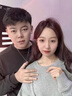 迪后（Dirholl）輕奢侈品莫比烏斯情侶項鏈男女一對戒指情人節(jié)生日禮物送女友老婆 兩戴[999銀戒+925銀鏈]情侶項鏈 曬單實拍圖