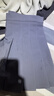 XINBUCKS百褶裙女短裙a字半身裙傘裙春秋高腰顯瘦夏季JK制服裙子冬學(xué)院風(fēng) 淺灰色-常規(guī)款（抗皺西裝面料） L碼 105-115斤（腰圍74cm） 曬單實拍圖