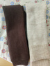 莫代爾羊毛過(guò)膝襪子女士秋冬款護腿襪套加絨加厚護膝腿套保暖防滑長(cháng)筒襪 2雙 【裝/保暖護膝】卡其+淺咖 (保暖羊毛/加絨加厚/收藏加購優(yōu) 曬單實(shí)拍圖