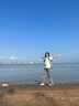 BEIN SPACE夏季戶外登山褲女徒步耐磨透氣可拆卸防潑水長褲A080 暮山紫 L 曬單實拍圖