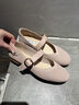 NINE WEST/玖熙商場飛織瑪麗珍鞋女復古新品單鞋軟底女鞋久站不累樂福鞋 粉色 35 (225mm) 曬單實拍圖