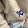 童泰兒童針織毛衣春秋男女衣服休閑開(kāi)衫上衣TS34Q615-DS 粉色 120cm  曬單實(shí)拍圖