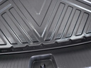 奔麥適用奧迪q5l后備箱墊Q7尾箱墊Q8 Q2 Q3 Q4汽車(chē)用品改裝飾配件大全 奧迪Q5L【18-25款】 汽車(chē)尾箱墊 碳釬維紋加厚防水款 曬單實(shí)拍圖