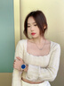 阿帕迪（RPAP）【2025店長力薦】 智能手表女多功能通話血壓心率睡眠監(jiān)測計(jì)步器運(yùn)動(dòng)手表女防水跑步 玫瑰金 曬單實(shí)拍圖