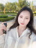 Olrain歐芮兒白色長袖襯衫女春夏寬松慵懶風(fēng)休閑百搭襯衣 米白色 M  曬單實(shí)拍圖
