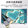CYHDMI2.0 4k高清線(xiàn)micro mini hdmi迷你4k高清線(xiàn)傳輸數據鋁殼彈簧拉伸延長(cháng)線(xiàn)HDMI2.1公彎頭彈簧線(xiàn)8K 右彎HDMI2.0公對HDMI公4K 8k長(cháng)度1m，4k長(cháng)度2.4m 曬單實(shí)拍圖