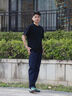 卡賓（CABBEEN）【彈力】水洗直筒牛仔褲男士2025夏季新款休閑百搭潮流長(zhǎng)褲子 深藍(lán)色87（合體版型） 31 /175/L 曬單實(shí)拍圖