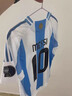 玉宇帆美洲杯阿根廷三星球衣迪瑪利亞馬拉多納球衣足球服套裝定制隊服 24-25主場(chǎng)（白褲）-10號梅西 26碼身高140-150cm體重65-75斤 曬單實(shí)拍圖