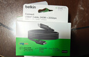 貝爾金（BELKIN）USB4全功能數(shù)據(jù)線1.2/2米兼容雷電3數(shù)據(jù)傳輸線 240W快充20Gbps大數(shù)據(jù)傳輸拓展投屏Type-C線 INZ004 1.2米黑色 曬單實(shí)拍圖