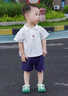 G. DUCKKIDS男寶寶套裝夏裝2025新款嬰兒洋氣時(shí)髦衣服嬰幼兒POLO衫兩件套夏季 XT-2512101 套裝 80 cm *建議19-24斤左右* 曬單實(shí)拍圖