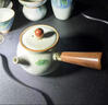 鴻運(yùn)享景德鎮(zhèn)高端新款2025哥窯手繪功夫茶具套裝輕奢高檔家用簡約泡茶茶 哥窯荷葉側(cè)把壺+蓋碗()套裝 11頭 曬單實(shí)拍圖