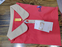 語(yǔ)縵短袖上衣T恤女夏季2025新款中年媽寬松運(yùn)動(dòng)polo衫女士翻領(lǐng)短袖t恤 9825珊瑚紅 2XL 120-130斤 曬單實(shí)拍圖