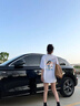 一寸相思聯(lián)名蠟筆小新白色短袖t恤女純棉2025新款夏季卡通印花寬松體恤潮 白色（蠟筆小新小狗款） L (100-110斤） 曬單實拍圖