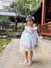 G.DUCKKIDS童裝洛麗塔女童連衣裙夏季新款美人魚公主裙兒童裙子甜美風(fēng)蓬蓬裙 單件裙子 110 尺碼4~5歲【100-110cm】 曬單實(shí)拍圖