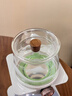 唐豐玻璃自動(dòng)茶具整套家用輕奢高檔簡(jiǎn)約茶水分離泡茶壺喝茶杯茶盤(pán)套裝 小可遠山自動(dòng)泡茶器(透明) 曬單實(shí)拍圖