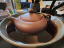 璽翰雅（ROYHOYE）宜興紫砂壺純手工紫泥玉潤壺高檔送禮茶具套裝小容量家用泡茶壺 紫泥玉潤壺 220ml 曬單實(shí)拍圖