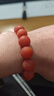石玥珠寶精品13-14mm保山南紅瑪瑙手串本命年轉(zhuǎn)運珠手鏈男女士款禮物 曬單實拍圖