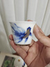 境坊間鎏金羊脂玉青花錦鯉龍蛋壺一壺四杯功夫茶具套裝送長輩伴手禮 龍蛋壺+文軒杯*4 鎏金羊脂玉 曬單實拍圖