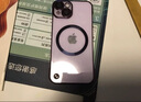 Ekakashop【德國】適用蘋果13手機(jī)殼iphone13手機(jī)殼MagSafe磁吸電鍍無邊框超薄透明防摔硬殼簡約男女款藍(lán)色 曬單實拍圖