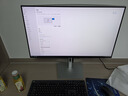 戴爾（DELL）UltraSharp 31.5英寸 4K顯示器 HDR600 進(jìn)階版IPS Black 120Hz硬件級防藍光140W雷電4接口 U3225QE 曬單實(shí)拍圖