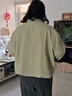 俞兆林（YUZHAOLIN）春秋寬松短外套女氣質(zhì)設計感翻領收腰抽繩短款風衣外套 Y51D024 曬單實拍圖