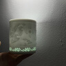 守勤堂景德鎮(zhèn)茶杯陶瓷泡茶杯茶水分離杯辦公室茶杯帶蓋濾茶杯會議杯高檔 錦繡江山450ml 曬單實拍圖