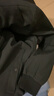 與狼共舞【久穿如新】時(shí)尚棒球服百搭外套男士休閑夾克 001黑色 L(175)  曬單實(shí)拍圖