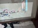 京城世家蘇繡掛畫(huà)純手工精品4絲牡丹花鳥(niǎo)山水刺繡畫(huà)書(shū)房客廳玄關(guān)裝飾壁畫(huà) 國(guó)色天香 含框尺寸63x168cm 曬單實(shí)拍圖