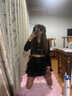 婍妡（Qeeshine）韓系學(xué)院風(fēng)jk制服水手服上衣夏季小個(gè)子黑色百褶裙甜辣妹兩件套裝 水手服+百褶裙+腰帶【三件套】 S 建議90斤內(nèi) 曬單實(shí)拍圖