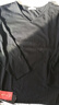皮爾卡丹（pierre cardin）早春秋季長(cháng)袖t恤女士打底衫寬松V領(lǐng)棉號女裝開(kāi)叉潮上衣 黑色 5XL 180-200斤 曬單實(shí)拍圖