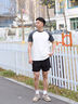 Calvin Klein運動【吸濕速干】25春夏男士ck戶外跑步透濕運動短褲GMS5S846 UB1-太空黑 L 曬單實拍圖