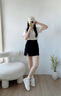 Calvin KleinJeans25女ck復古皮革拼接印花厚底休閑鞋運動(dòng)鞋板鞋禮物YW01890 0K4-月光白 38 曬單實(shí)拍圖