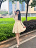 莫代爾碎花吊帶連衣裙短披肩開衫套裝女2025夏季新款清新甜美超仙短裙子 [兩件套吊帶裙+開衫] S [80-95斤] 曬單實(shí)拍圖