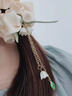 SMVP鈴蘭花大腸發(fā)圈發(fā)飾ins風(fēng)森女系高級感蝴蝶結(jié)發(fā)繩夏日清新頭繩 鈴蘭花發(fā)圈【3個裝】 曬單實(shí)拍圖