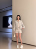 百田森小白鞋女2025新款爆款春白色運動(dòng)鞋子女小個(gè)子顯高厚底鞋 白色 36 曬單實(shí)拍圖