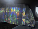仟居佳 汽車(chē)遮陽(yáng)簾車(chē)窗鐳射七彩磁性遮陽(yáng)簾車(chē)窗磁吸側窗隔熱防曬遮陽(yáng)擋 全車(chē)四件套【鈦銀鐳射】 曬單實(shí)拍圖