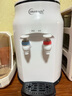 美寧達飲水機制冷+制熱臺式小型家用制冷熱立式冷熱溫熱冰熱迷你桌面辦公室 象牙白+大小桶通用 溫熱型 曬單實(shí)拍圖