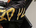 BOY LONDON【倫敦塔橋】短款棉服情侶冬仿燙金潮流棉衣外套N29008 黑色 M 曬單實(shí)拍圖