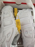 耐克（NIKE）男子籃球鞋AIR MORE UPTEMPO低幫運動(dòng)鞋FZ3055-100 白色 40  曬單實(shí)拍圖