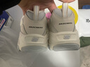 斯凱奇（Skechers）奶茶熊3代丨老爹鞋新款女鞋海鹽春夏熊貓鞋運(yùn)動(dòng)休閑鞋 896276仙芋奶凍/NTGY 38.5 曬單實(shí)拍圖